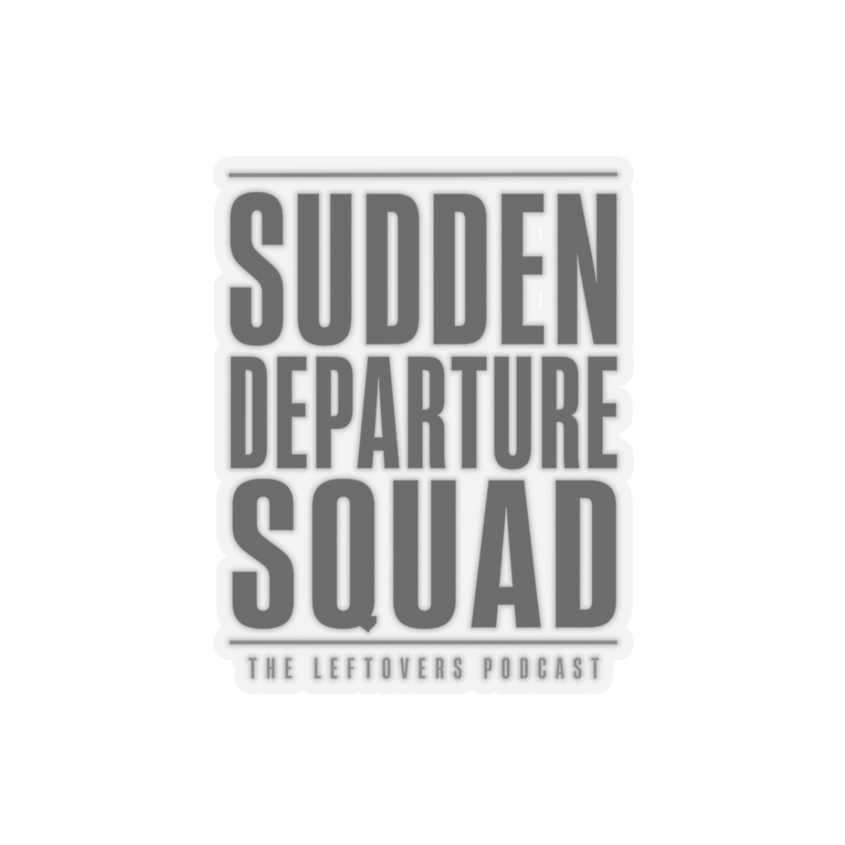 The Leftovers "Sudden Departure Squad" Sticker - alternate angle 3, merchandise