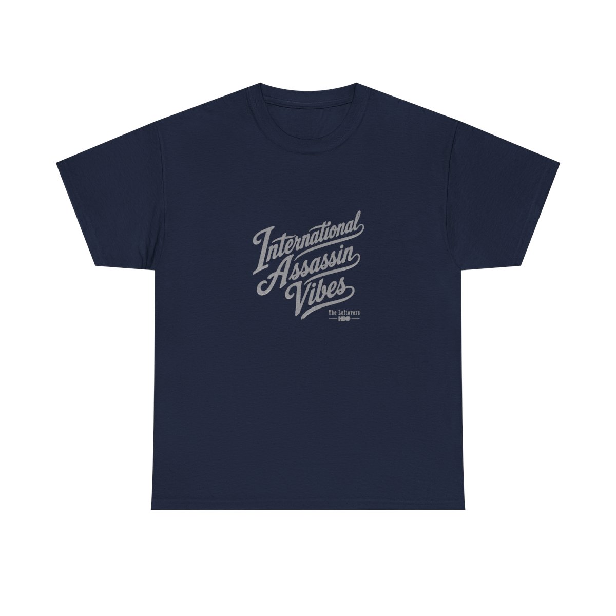 The Leftovers "International Assassin Vibes" Unisex Tee - alternate angle 4, merchandise